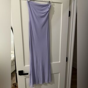NEW with tags - ASOS Strapless Lavender Dress
